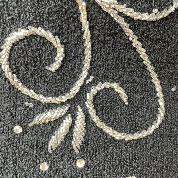 Gene Shelly Vintage 60’s Beaded/Wool gown - Picture 12 of 12